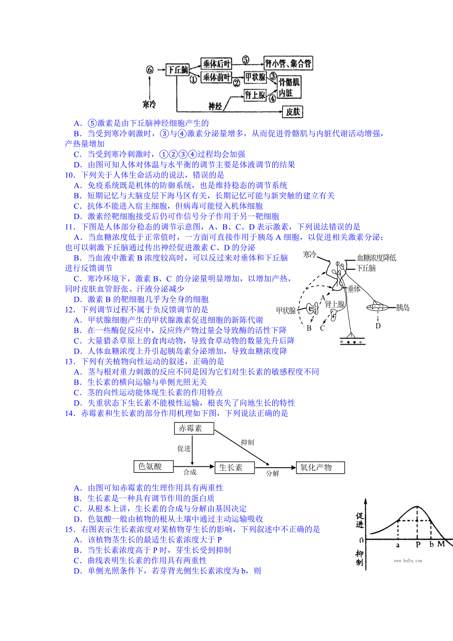 山东省乐陵市第一中学高三生物复习期末模拟（二）.doc_第2页