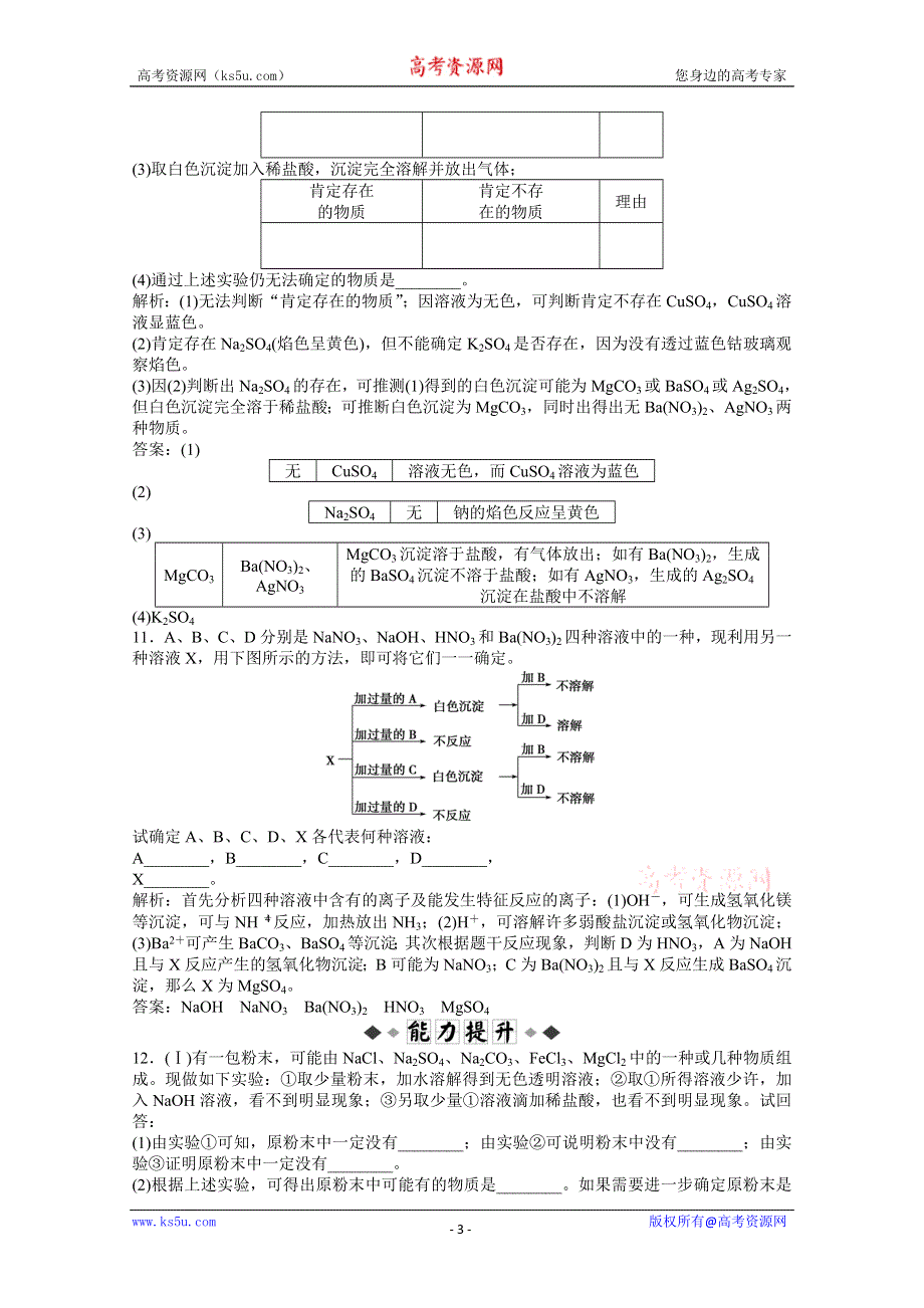 2013年《优化方案》苏教版化学必修1电子题库解析版：专题1 第二单元 第二课时 知能演练轻松闯关 WORD版含答案.doc_第3页