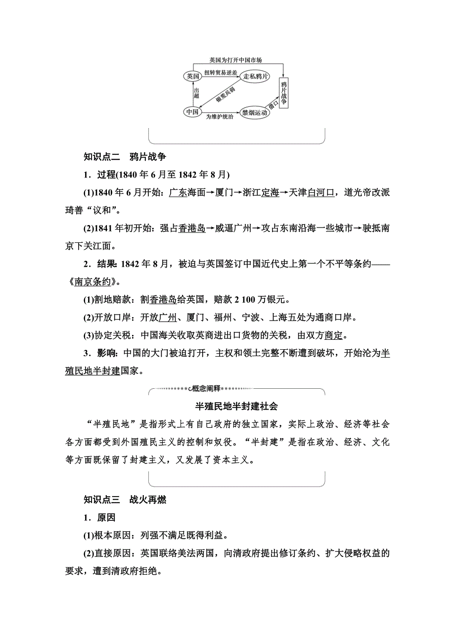 2020-2021学年历史人教版必修1教师用书：第4单元 第10课　鸦片战争 WORD版含解析.doc_第2页