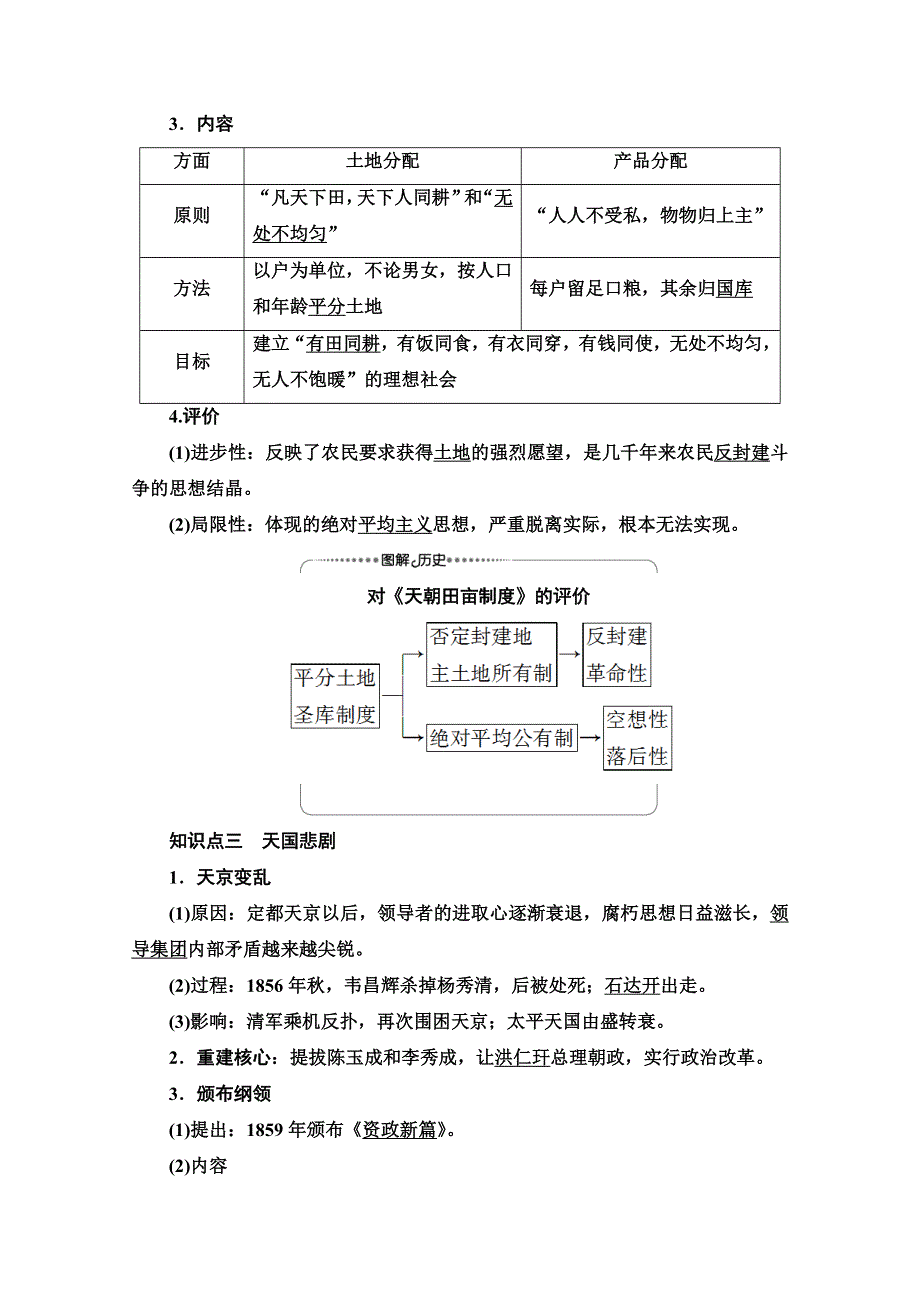 2020-2021学年历史人教版必修1教师用书：第4单元 第11课　太平天国运动 WORD版含解析.doc_第2页