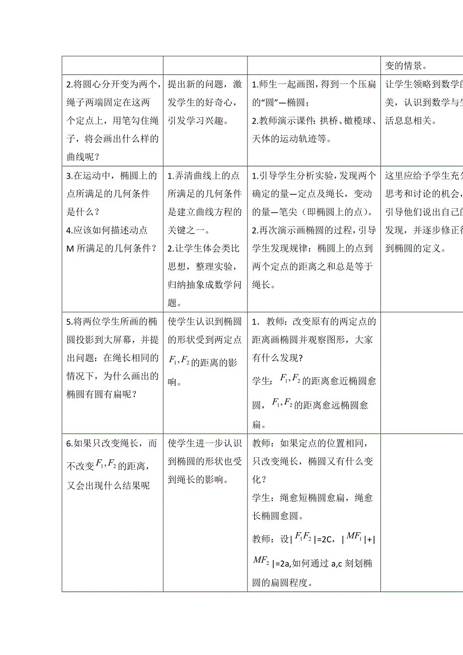 《优教通同步备课》高中数学（北师大版）选修1-1教案：第2章 椭圆 第一课时参考教案.doc_第2页