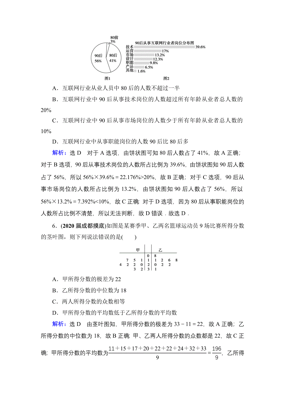 2021届高三数学（理）一轮复习课时跟踪检测：第10章　第2节 用样本估计总体 WORD版含解析.doc_第3页