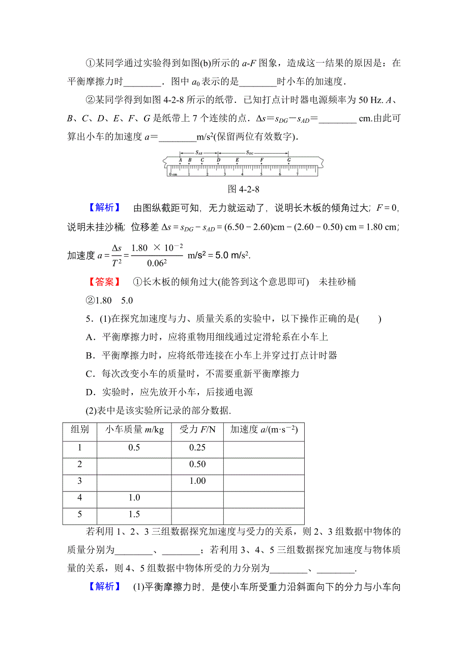 2016-2017学年高中物理人教版必修一（学业分层测评）第四章 牛顿运动定律 学业分层测评19 WORD版含答案.doc_第3页