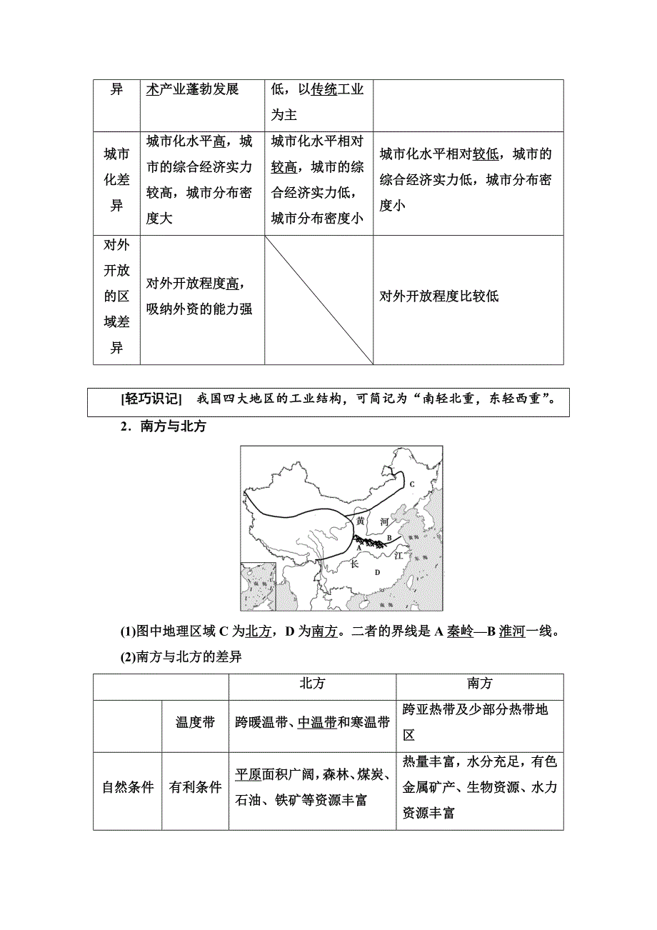 2020-2021学年地理湘教版必修3教师用书：第1章 第3节　区域发展差异 WORD版含解析.doc_第2页