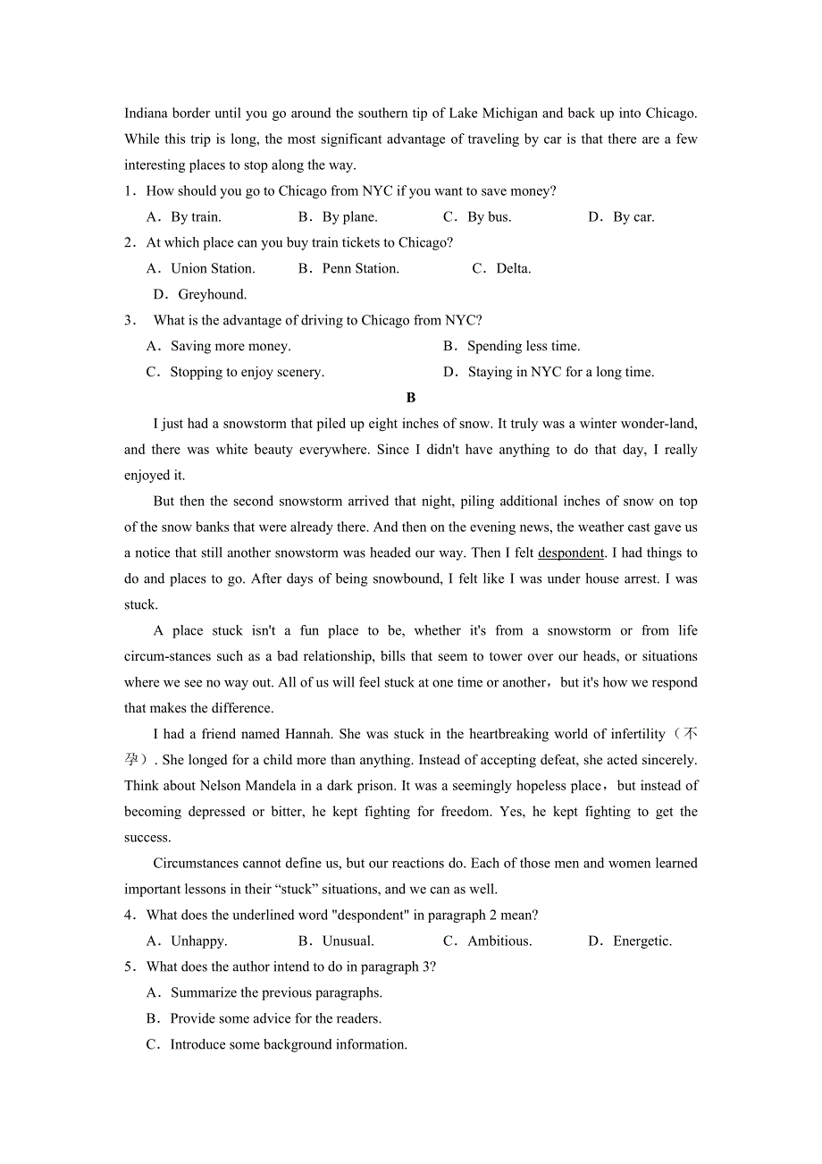 广东省东华高级中学2021届高三上学期期末联考英语考试 WORD版含答案.doc_第2页