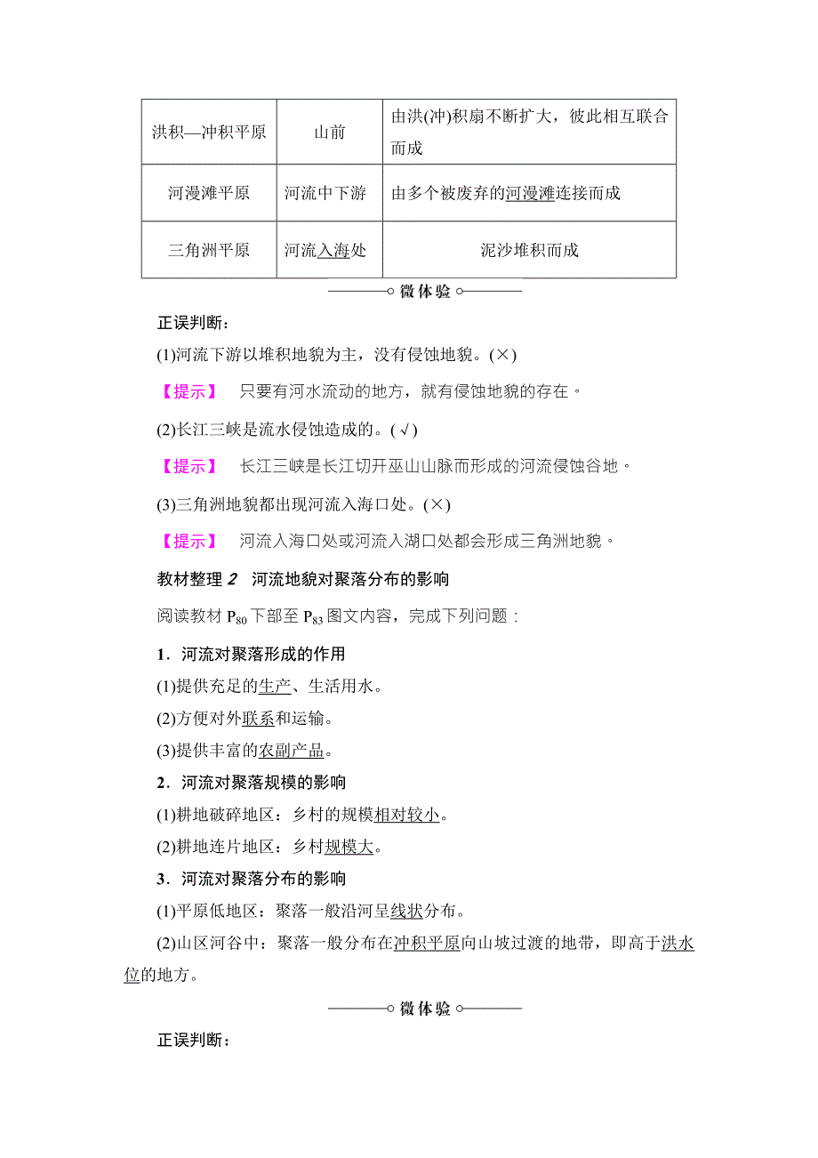 2018版课堂新坐标地理人教版必修一同步讲义：第4章 第3节 河流地貌的发育 WORD版含答案.doc_第2页