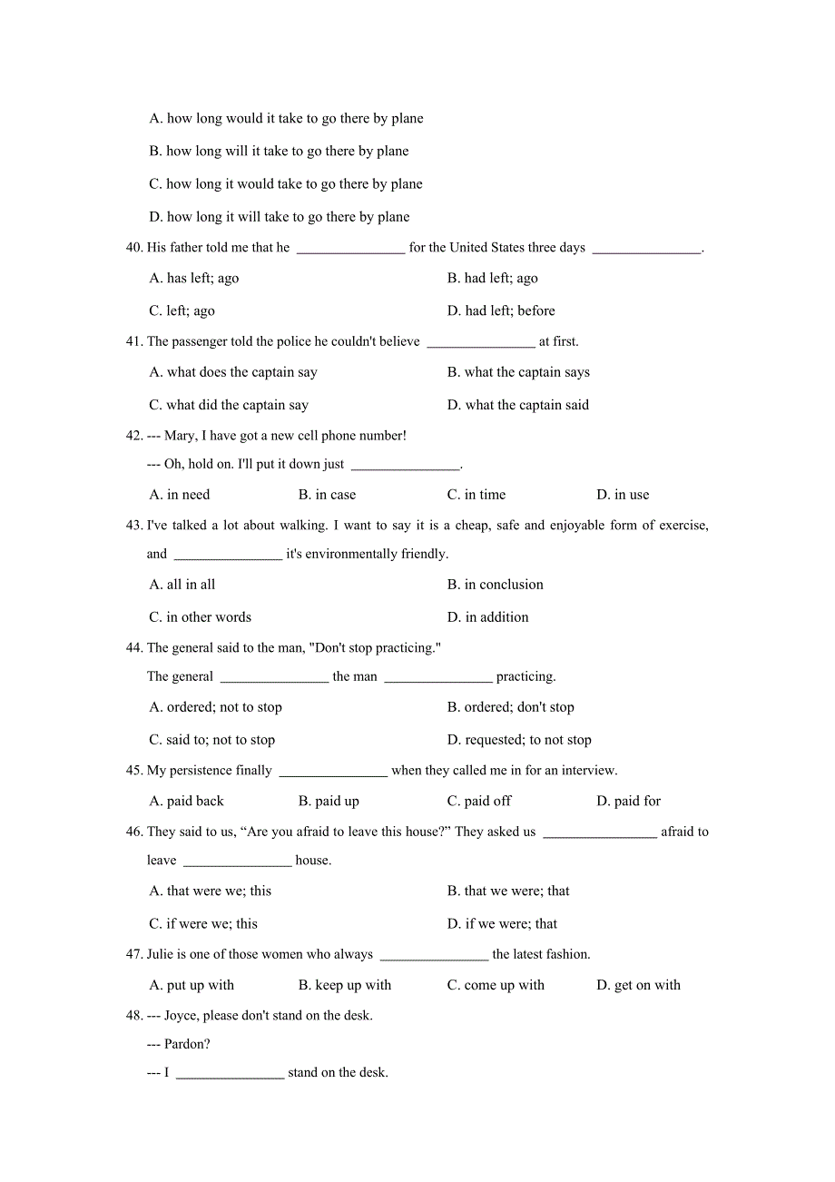 《优选》高二英语北师大版必修5单元练习：UNIT 14 CAREERS2（LESSON3&4） WORD版含答案.doc_第3页