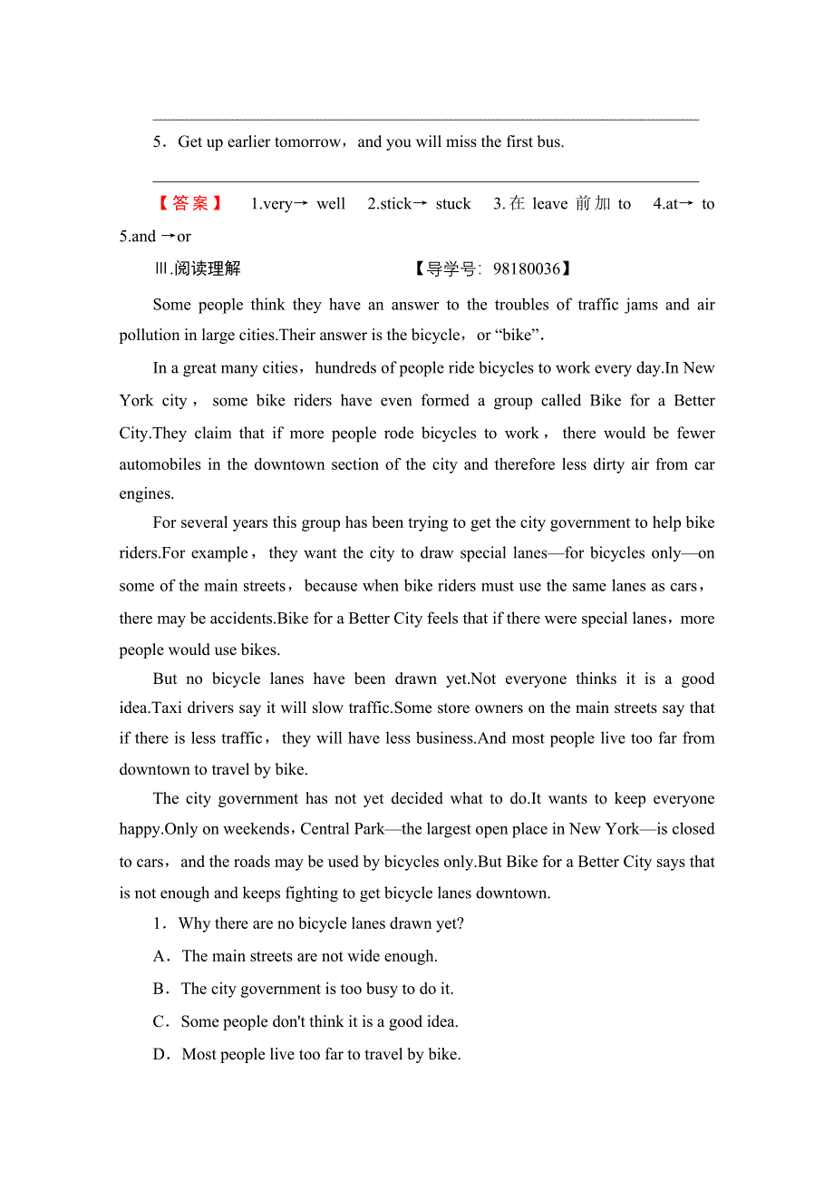 2016-2017学年高中英语外研版必修4学业分层测评 MODULE 2 SECTION Ⅱ INTRODUCTION & READING AND VOCABULARY—LANGUAGE POINTS WORD版含解析.doc_第2页