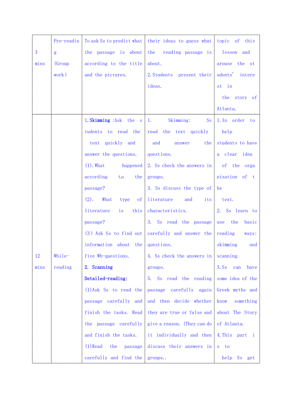 广东省中山大学附属雅宝学校高中英语必修二UNIT2 THE OLYMPIC GAMES教案 .doc_第3页