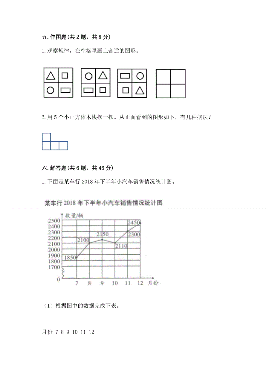 人教版五年级下册数学 期末测试卷参考答案.docx_第3页