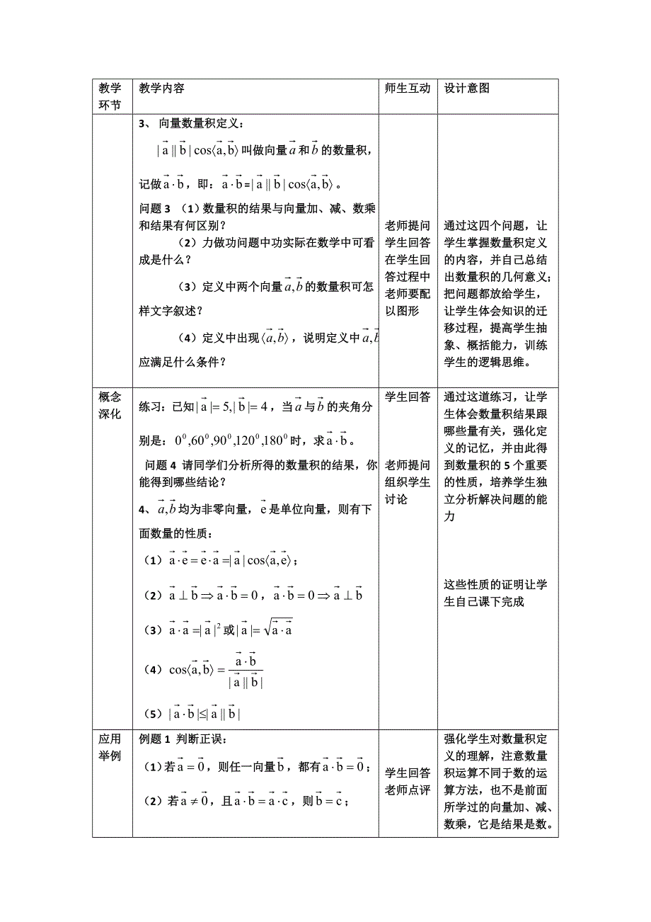 《优选整合》人教版高中数学必修四 2-4-1 平面向量数量积的物理背景及其含义《教案》 .doc_第3页