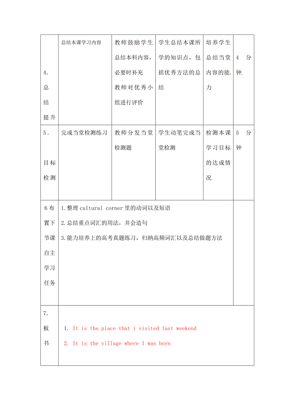 2020-2021学年外研版高二英语必修五教案：MODULES1-6复习 GRAMMAR WORD版含答案.doc_第3页