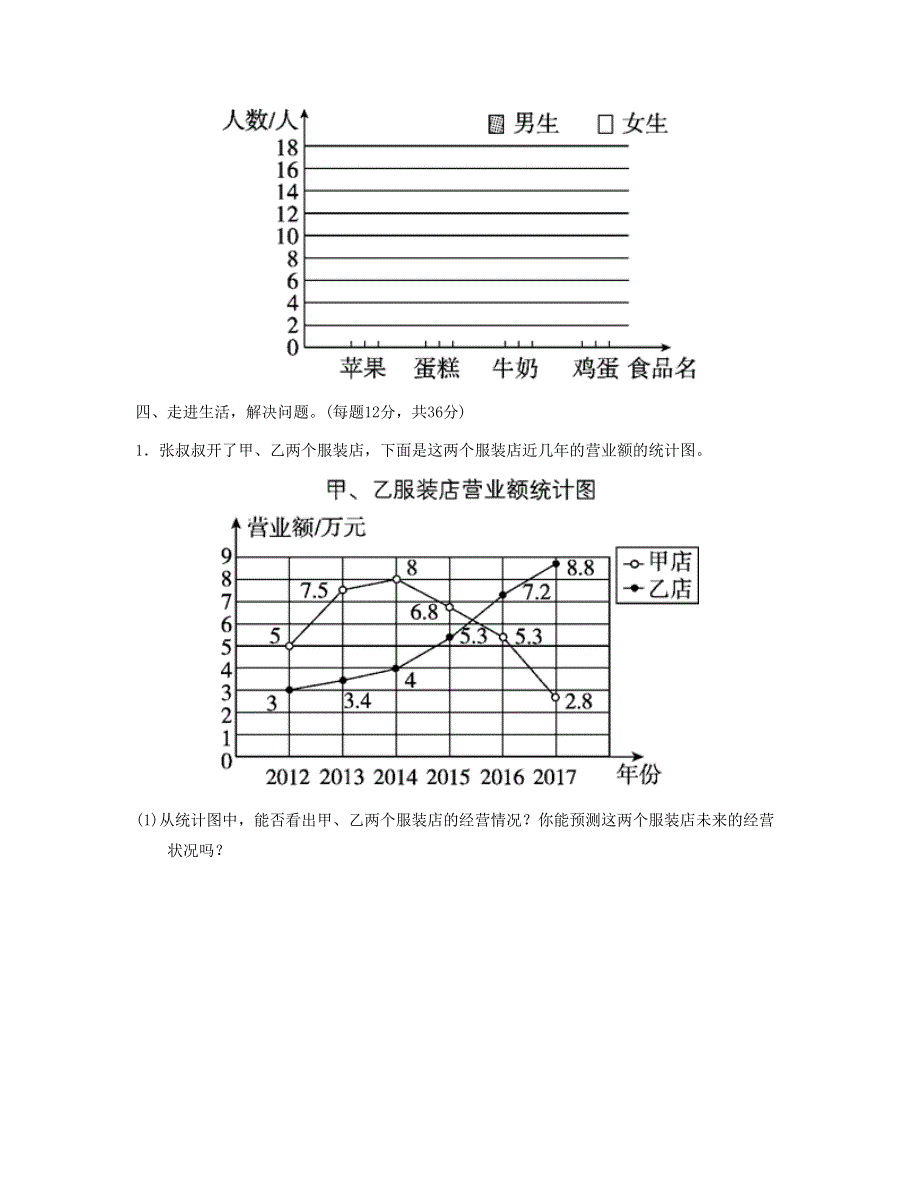 六年级数学下册 考点过关卷6 统计思想与概率分析 新人教版.doc_第3页