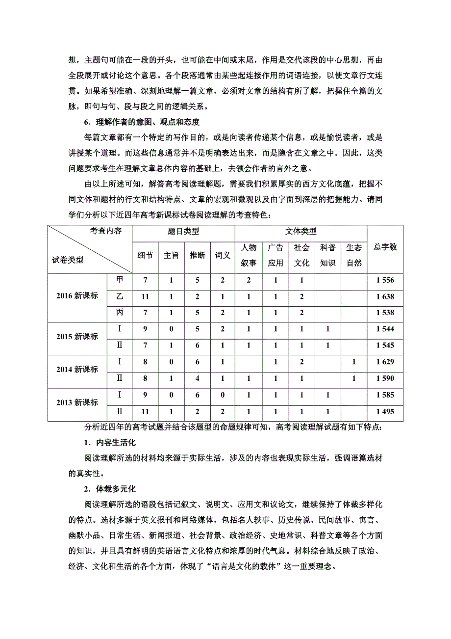 《导学教程》2017届高三英语二轮高考专题辅导与训练教师用书：第一部分 高考题型之二　阅读理解 专题一　阅读理解之细节理解题 WORD版含解析.doc_第2页