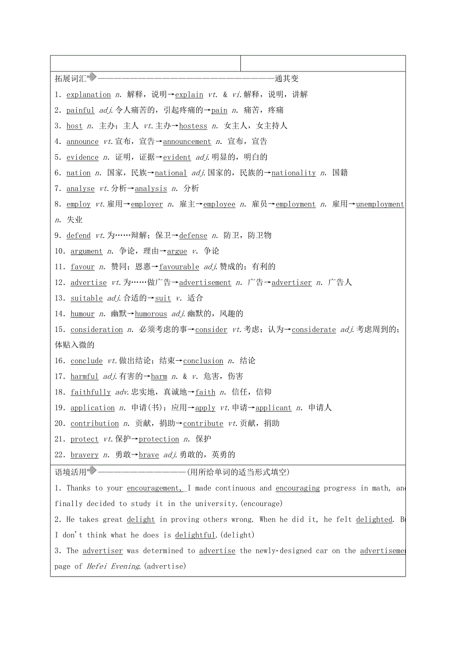 2021届高考英语大一轮复习 Unit 11 The Media课时作业11a 北师大版必修4.doc_第2页