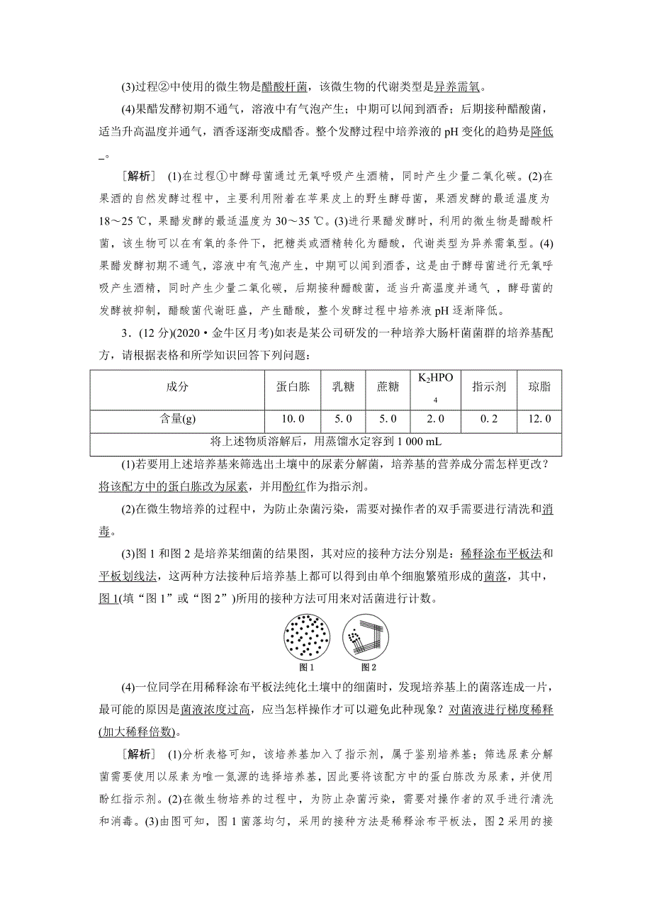 2022届高考生物（人教版）一轮总复习练习：选修一　生物技术工程 WORD版含答案.DOC_第2页