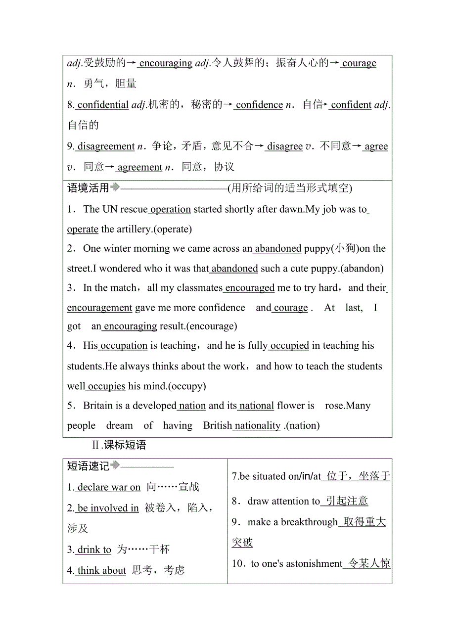 2021届高考英语调研大一轮复习外研版精练：必修6 课时作业36A WORD版含答案.doc_第2页