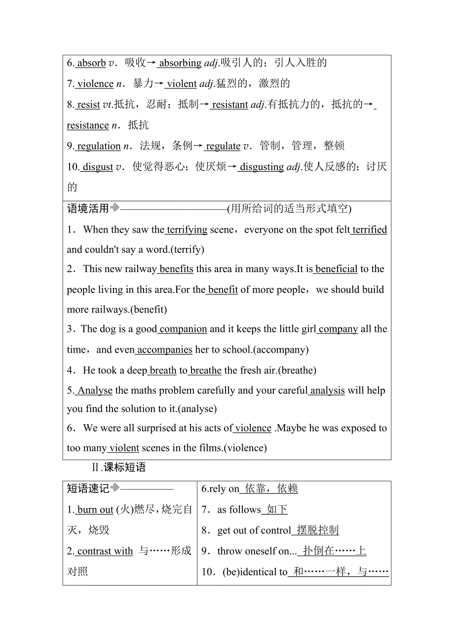 2021届高考英语调研大一轮复习外研版精练：必修6 课时作业35A WORD版含答案.doc_第2页