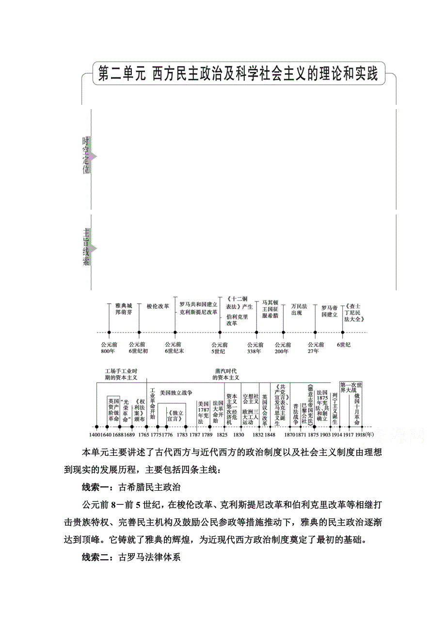 2022届高考统考历史人教版一轮复习教师用书：模块1 第2单元 第5讲　古代希腊民主政治和罗马法 WORD版含解析.doc_第1页