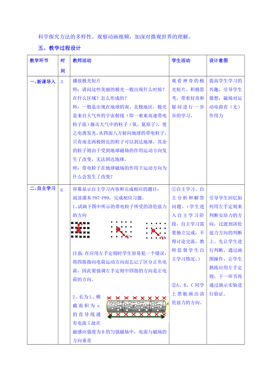 广东省惠州市惠东县胜利学校高中物理学案 选修3-1 第三章 第5节研究洛伦兹力.doc_第2页