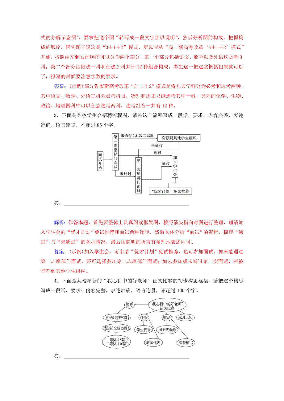 2021届高考语文一轮复习 课时跟踪练12 图文转换（含解析）.doc_第2页