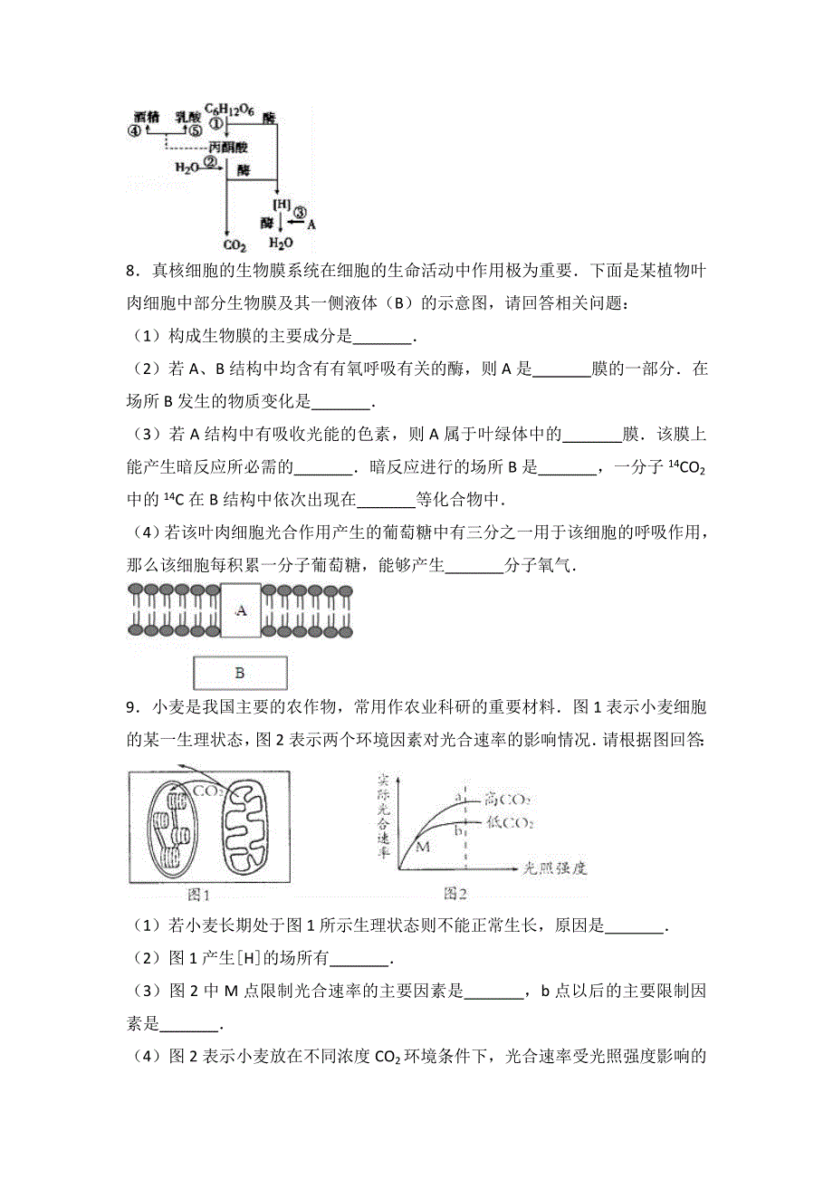 内蒙古乌兰察布市集宁一中2016-2017学年高二下学期月考生物试卷（6月份） WORD版含解析.doc_第3页