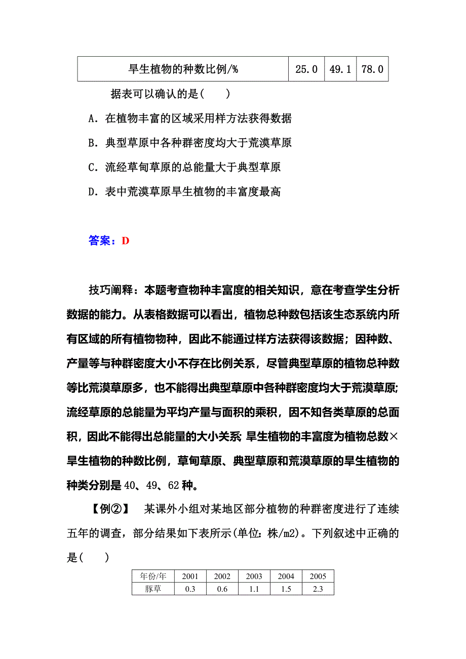 2016届高考生物一轮复习单元排查通关（10） .doc_第3页