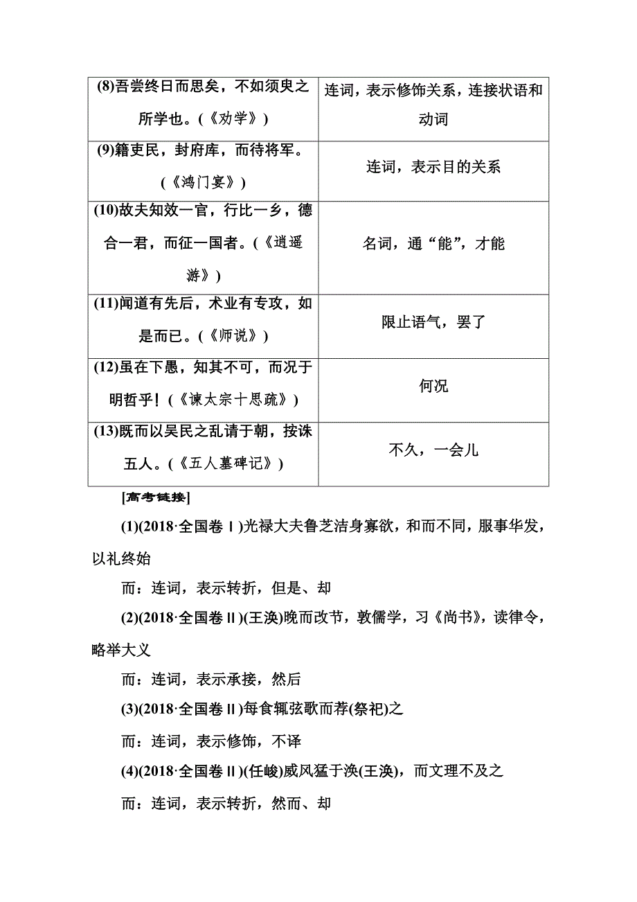 2021届高考语文一轮（统考版）教师用书：第二部分 专题一 第二讲　文言虚词 WORD版含解析.doc_第2页