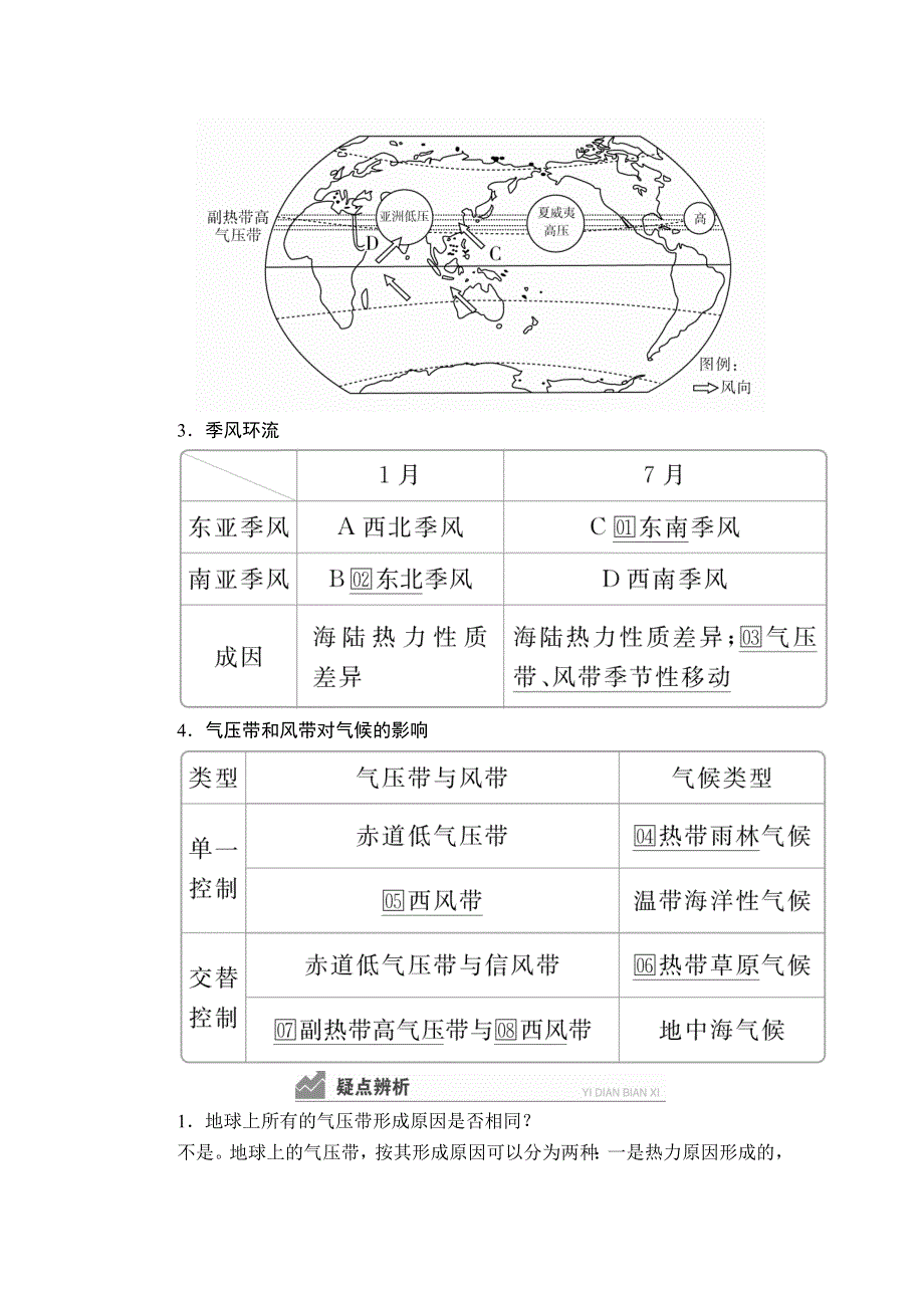 2020高三地理一轮复习提分教程（湘教版）讲义：必修1 第2章 自然环境中的物质运动和能量交换 第4讲 WORD版含答案.doc_第3页