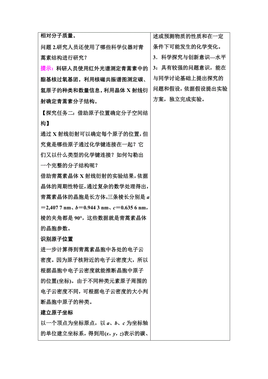 2020-2021学年新教材人教版化学选择性必修2教师用书：第3章　章末复习课 WORD版含解析.doc_第3页