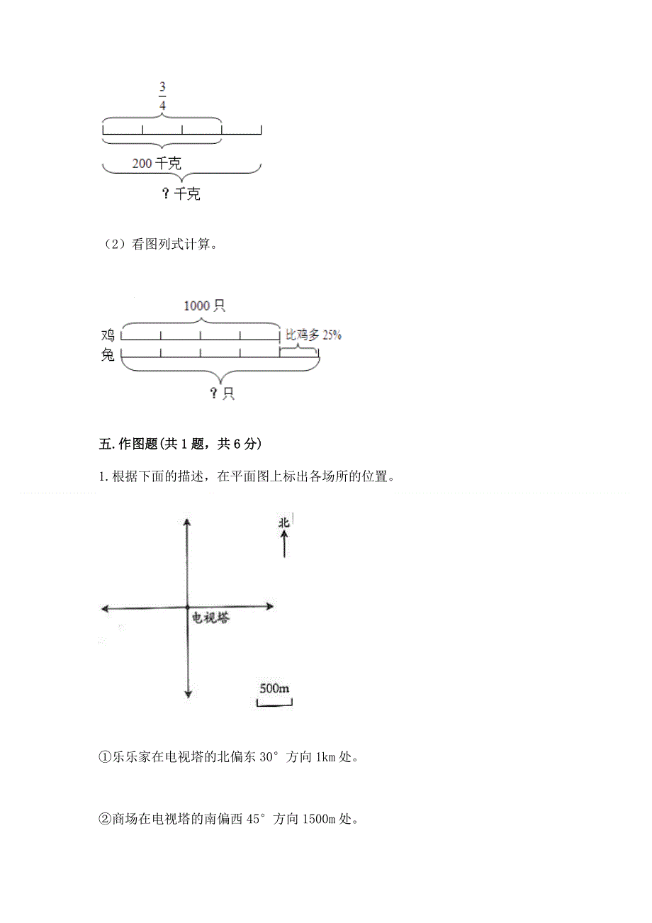 人教版六年级下册数学期末测试卷有精品答案.docx_第3页