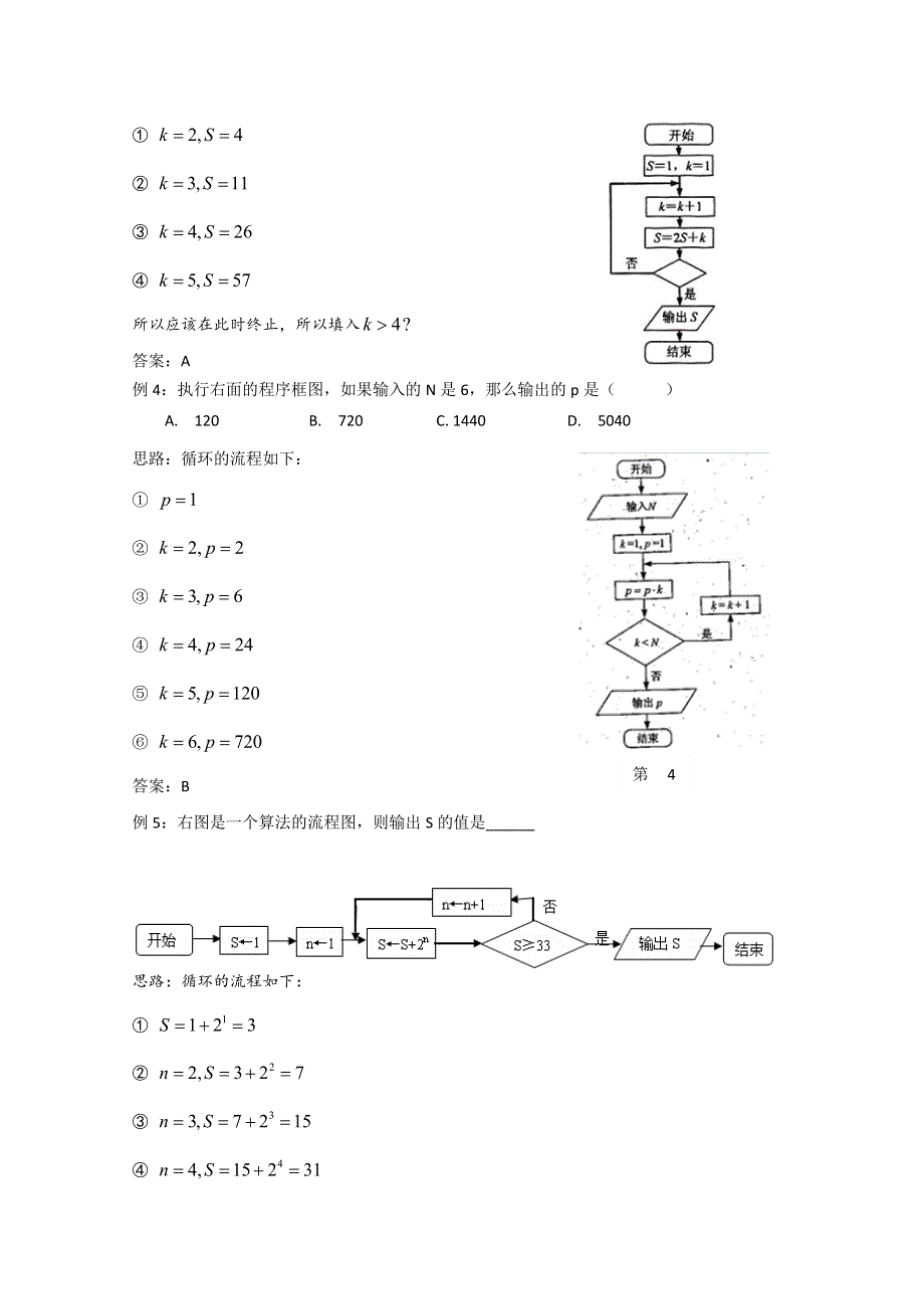 2022届高中数学讲义微专题92 算法——程序框图 WORD版含解析.doc_第2页