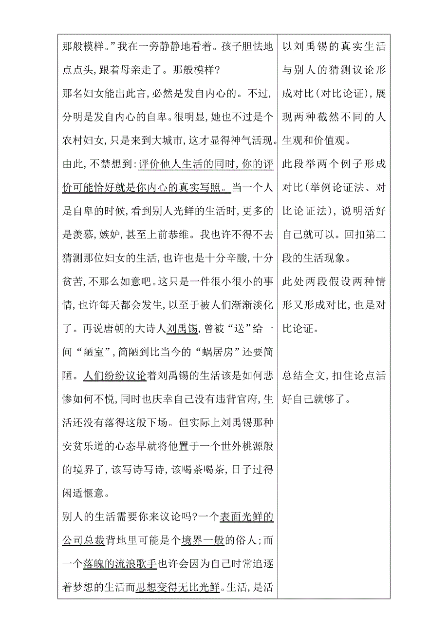 2018高考语文（全国通用版）大一轮复习序列写作导学案 第二章　议论文序列训练5 WORD版含解析.doc_第2页