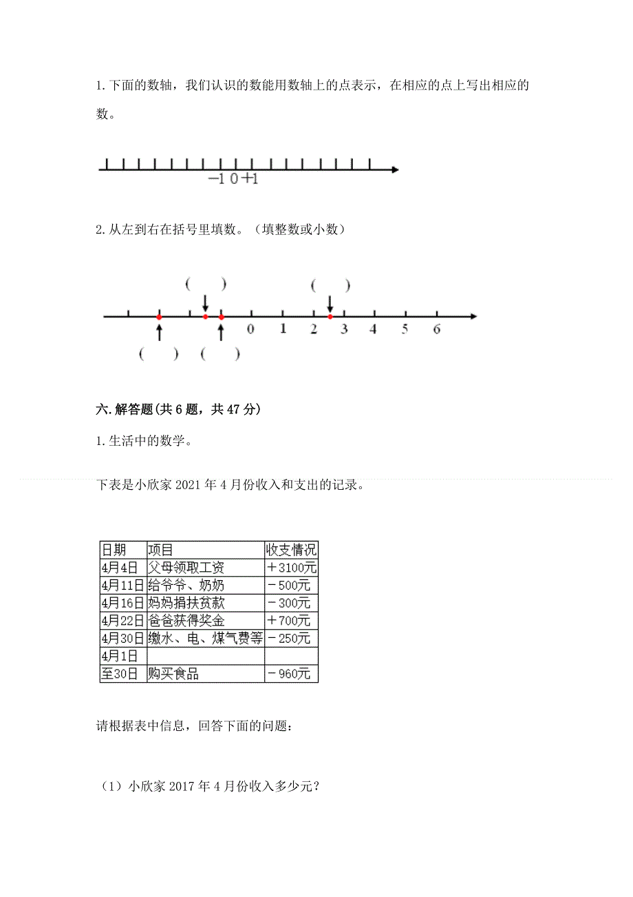 人教版六年级下学期期末质量监测数学试题附参考答案（b卷）.docx_第3页