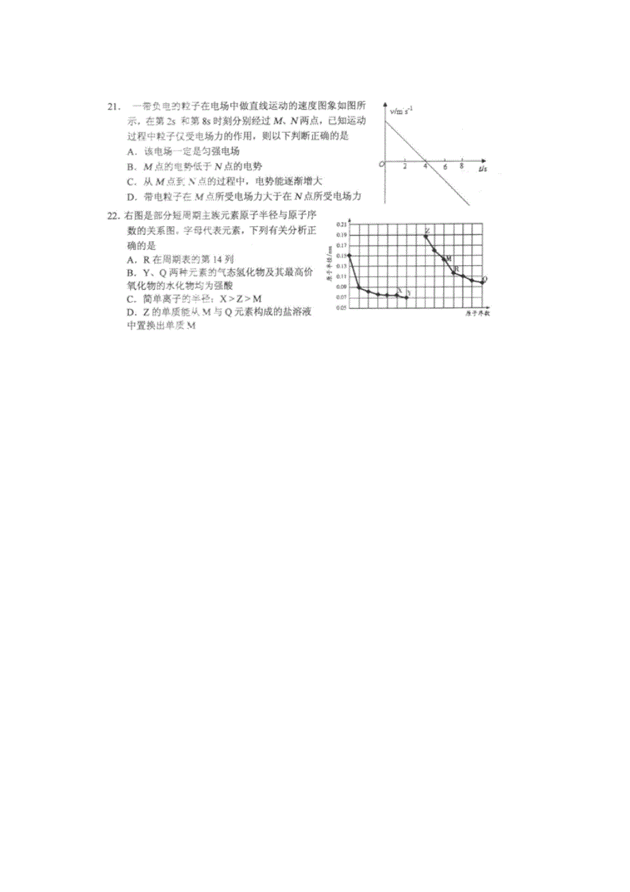 广东省华南师大附中2015届高三5月综合测试（三模）理综物理试题 扫描版含答案.doc_第3页