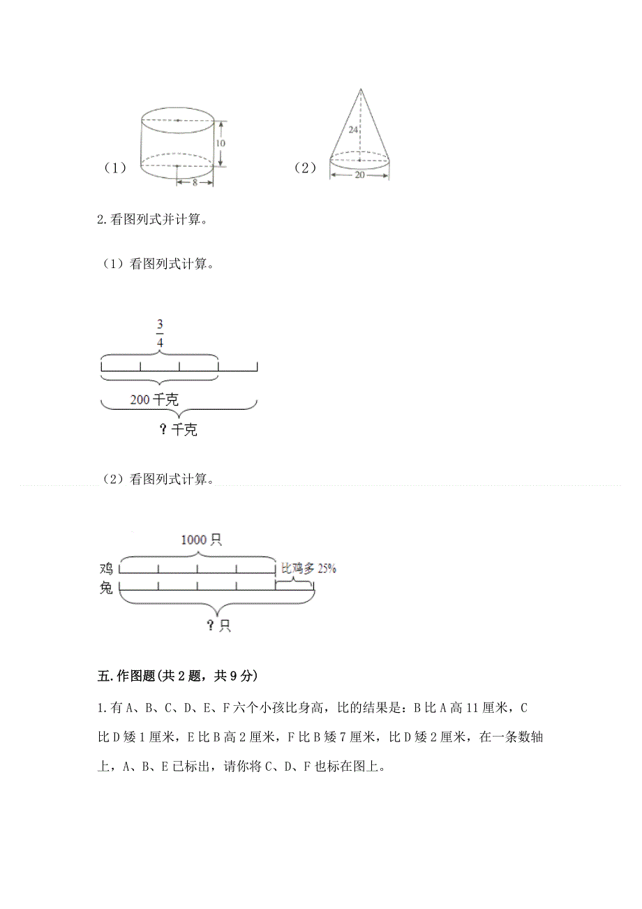 人教版六年级下学期期末质量监测数学试题（满分必刷）.docx_第3页