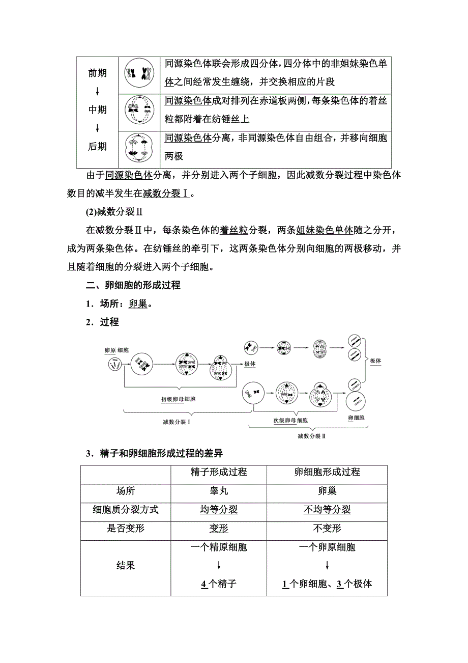 2020-2021学年新教材人教版生物必修2教师用书：第2章 第1节 第1课时　减数分裂 WORD版含解析.doc_第2页