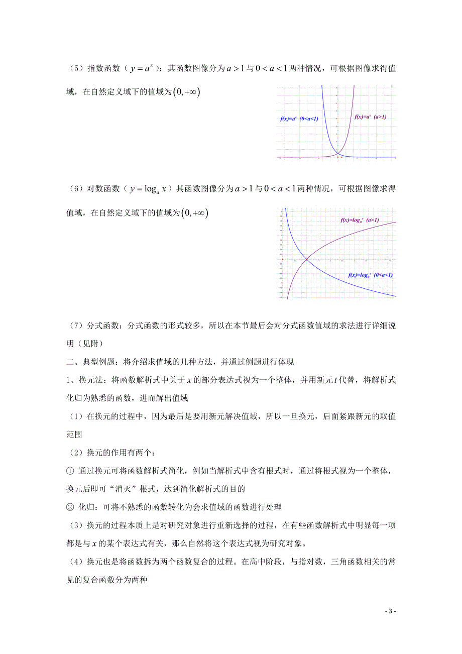 2022届高中数学 微专题04 函数值域的求法练习（含解析）.doc_第3页