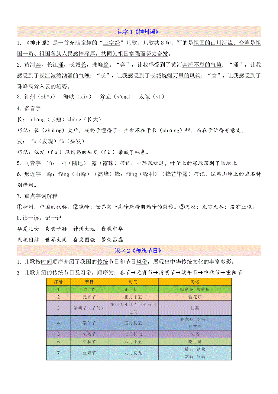 部编二下语文第3单元知识点.pdf_第1页