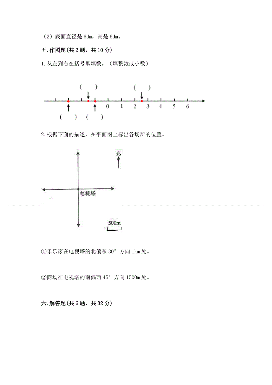 人教版六年级下学期期末质量监测数学试题（考点梳理）.docx_第3页