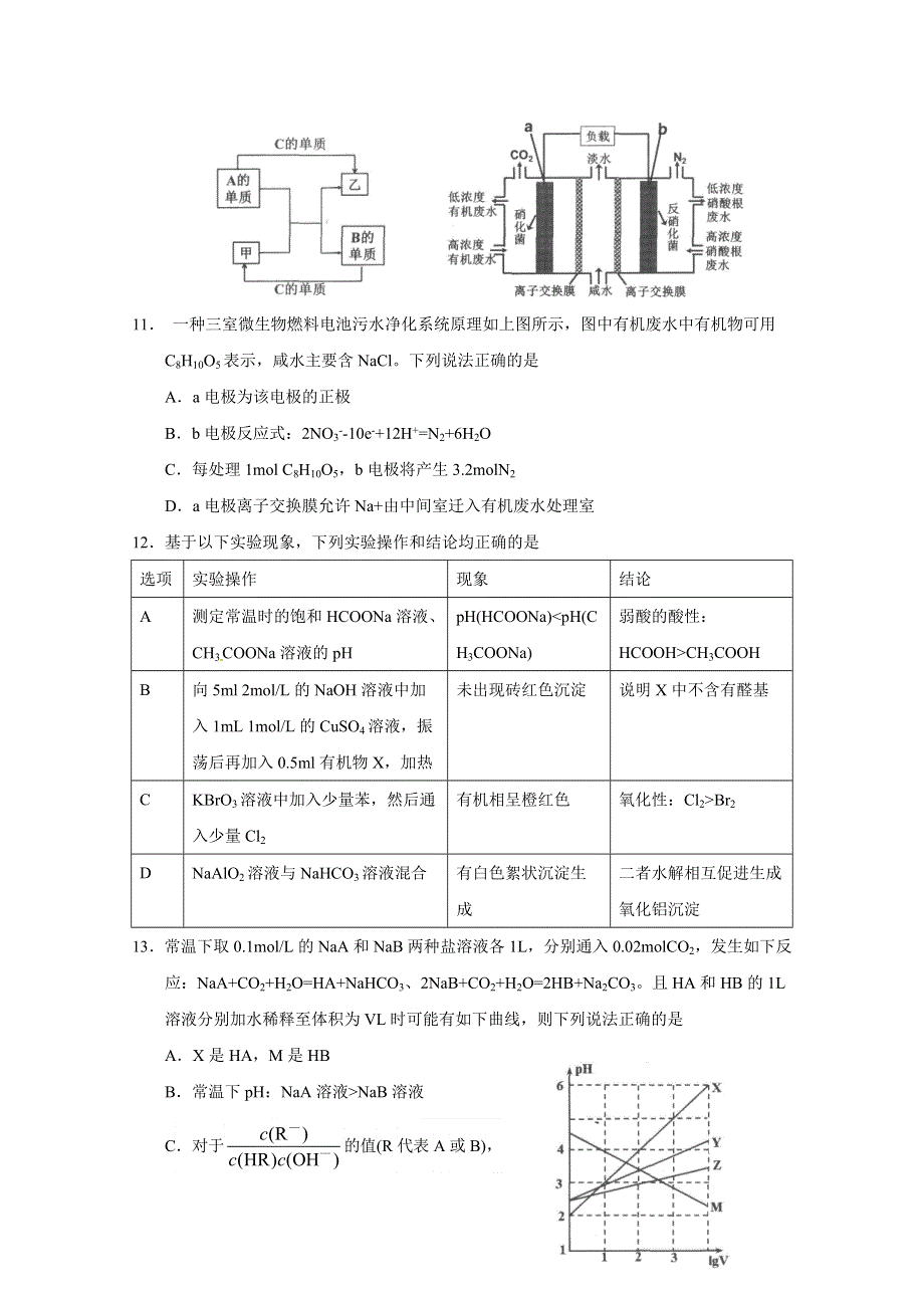 广东省台山市华侨中学2018届高三上学期化学小测18 WORD版含答案.doc_第2页