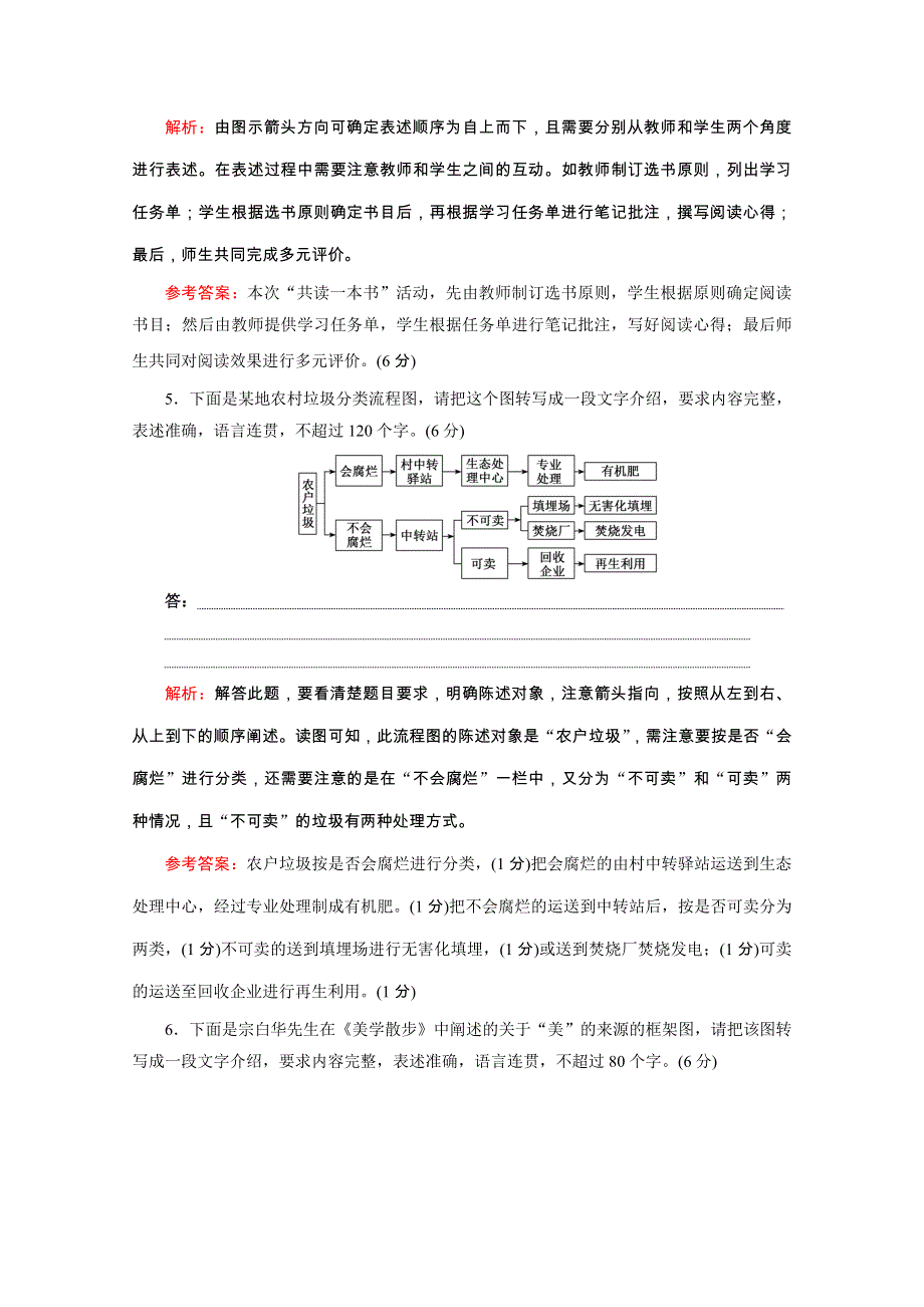 2020浙江高考语文二轮培优新方案精练：语用考点分类练（五） 图文转换题 WORD版含解析.doc_第3页