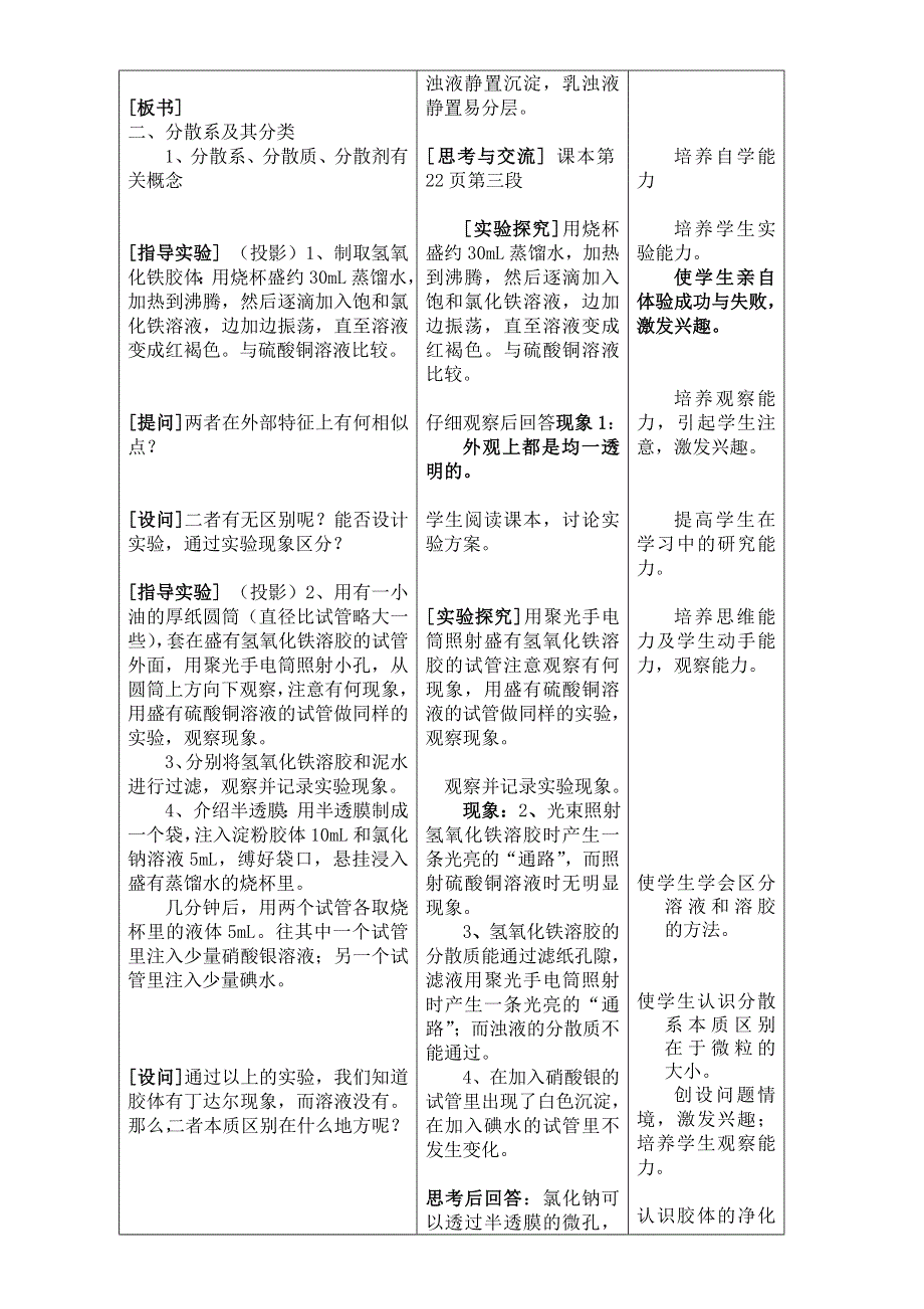 2016学年高一化学人教版必修1同步教案：《物质的分类》教案1 WORD版.doc_第2页