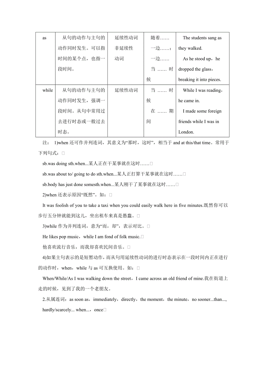 广东省天河区2016届高考英语语法二轮复习：状语从句精讲精炼01 WORD版含答案.doc_第2页