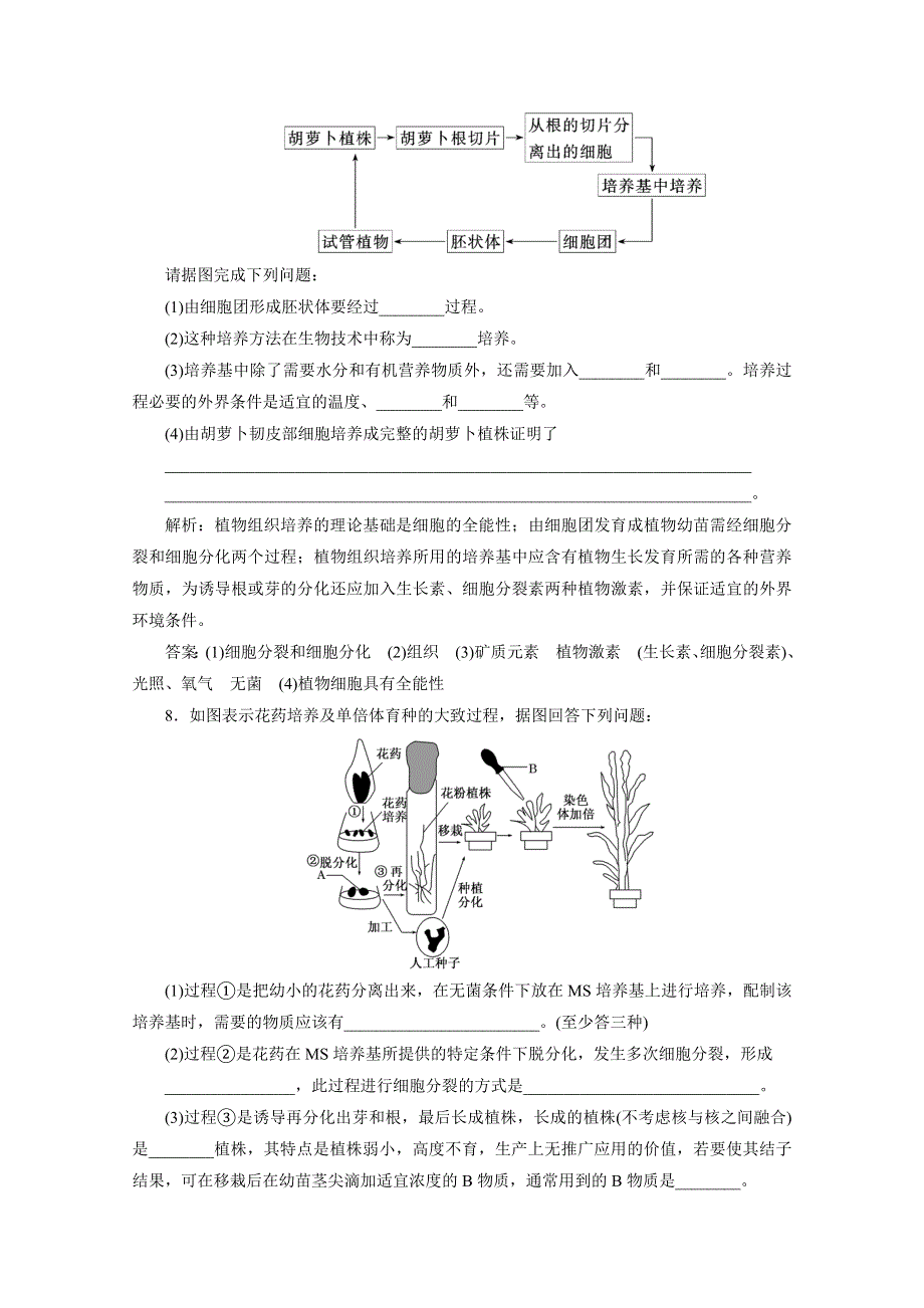 2012届高考生物一轮复习选修一专题3 创新演练&大冲关（人教版）.doc_第3页