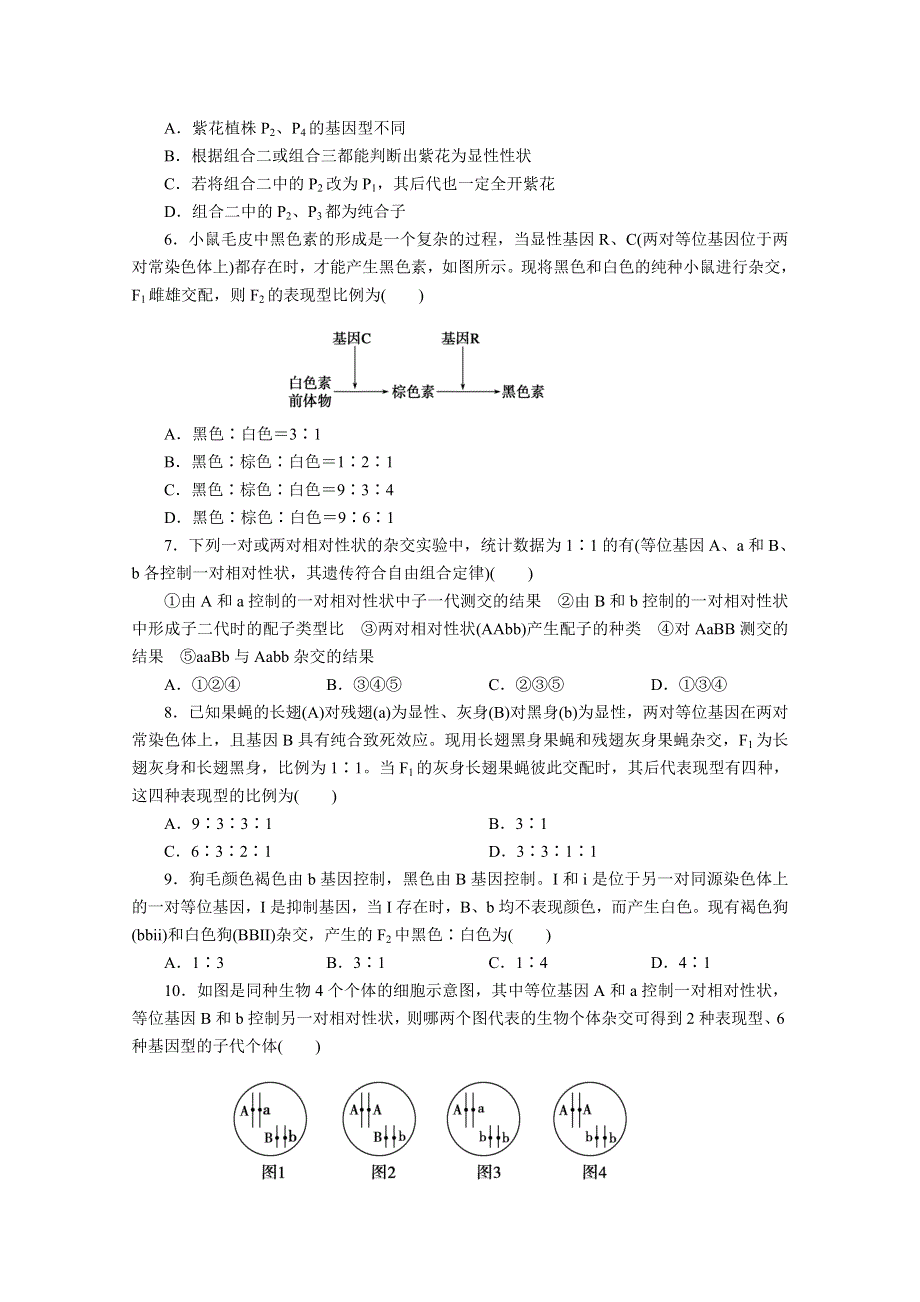 2012届高考生物第一轮复习第5单元第19课时.doc_第2页