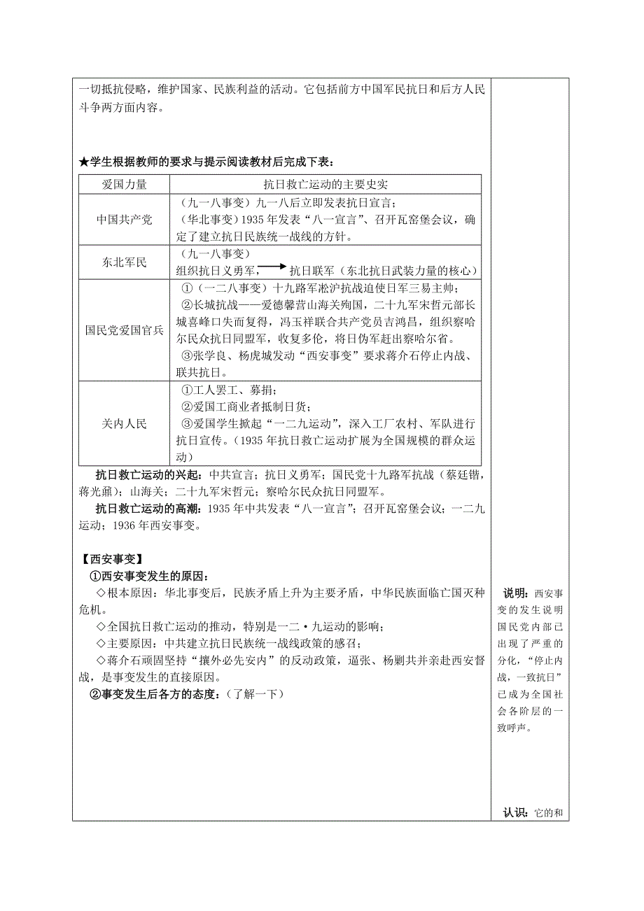 《备课参考》高中历史人民版必修1同步教案：2.3 伟大的抗日战争.doc_第3页