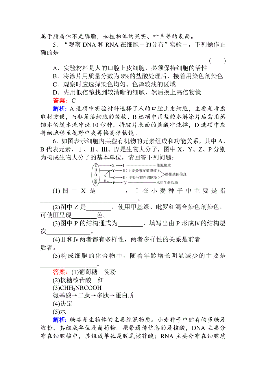 2012届高考生物第一轮讲练习题4.doc_第2页