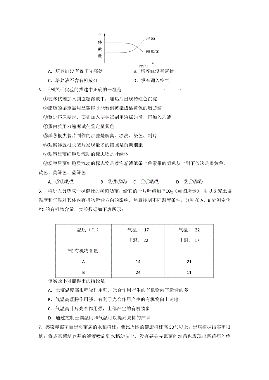 2012届高考生物考前核心突破：5科学实验史的教育.doc_第2页