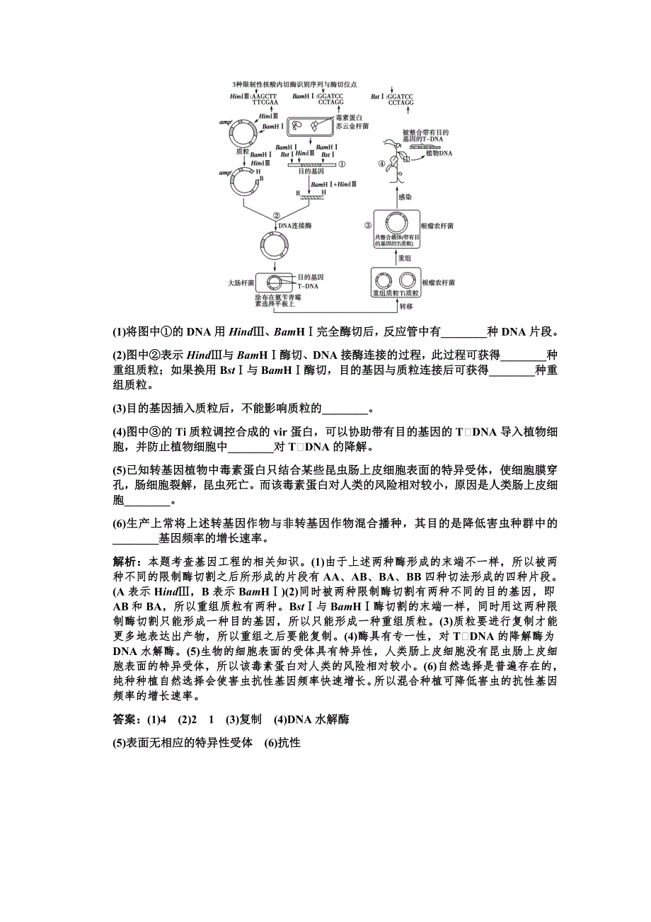 2012届高考生物考点专题测试题17.doc_第3页